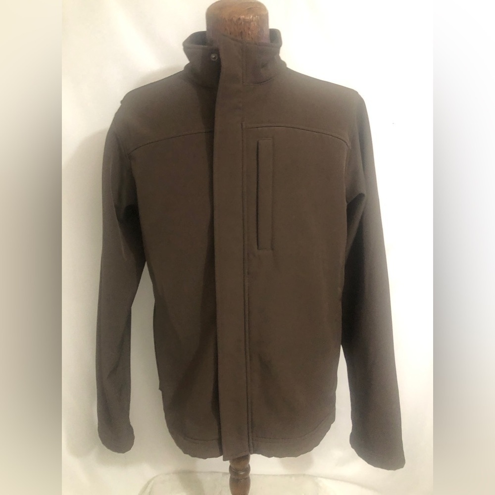 Mens Brown Jacket. Size Small. Blue Harbor.